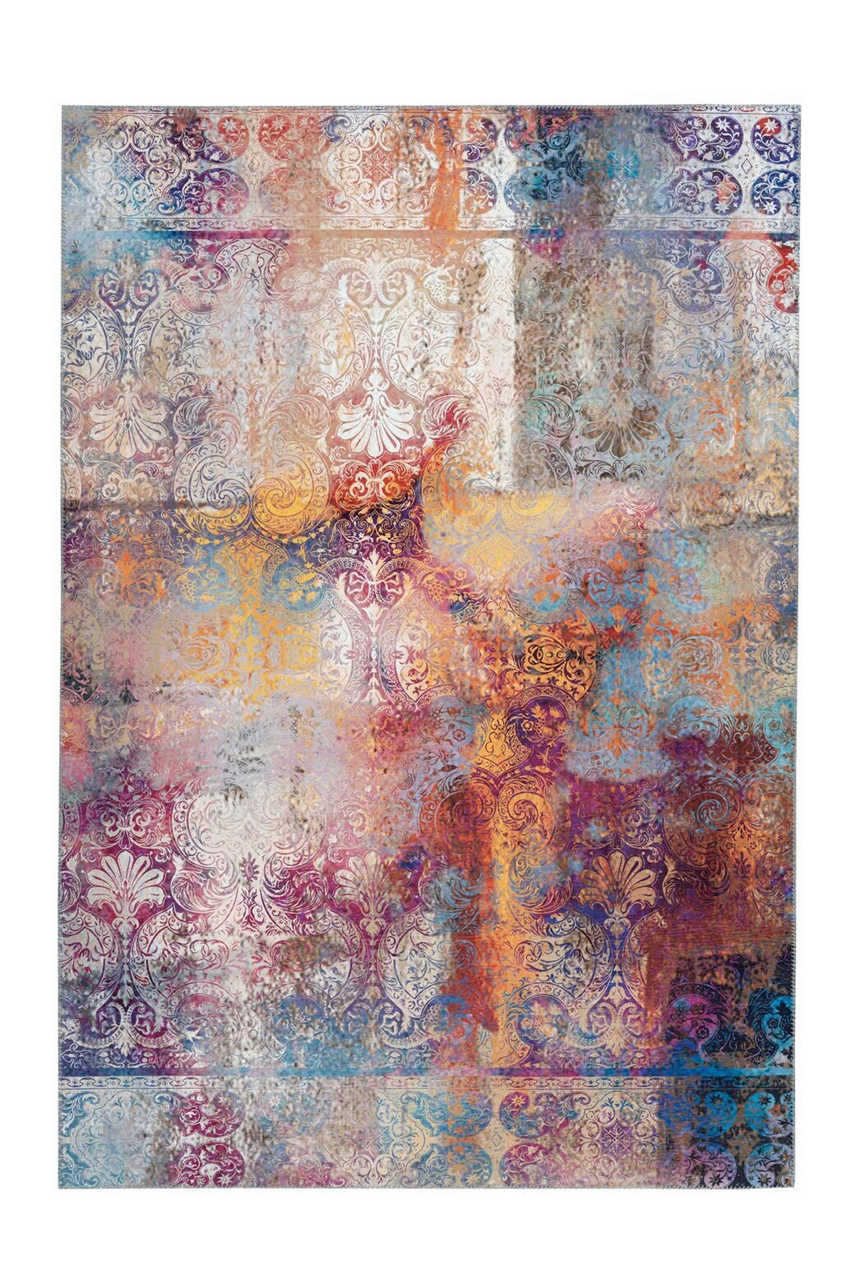 FLACHWEBETEPPICH 80/150 cm Galaxy 125 Multi Multicolor  - Multicolor, Basics, Textil (80/150cm) - Novel