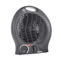 2u1, ventilator+grijalica - crna, Basics, plastika (26/22/14cm)