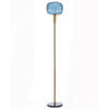 STEHLEUCHTE 24/24/162 cm    - Multicolor/Sahara, KONVENTIONELL, Glas/Kunststoff (24/24/162cm)