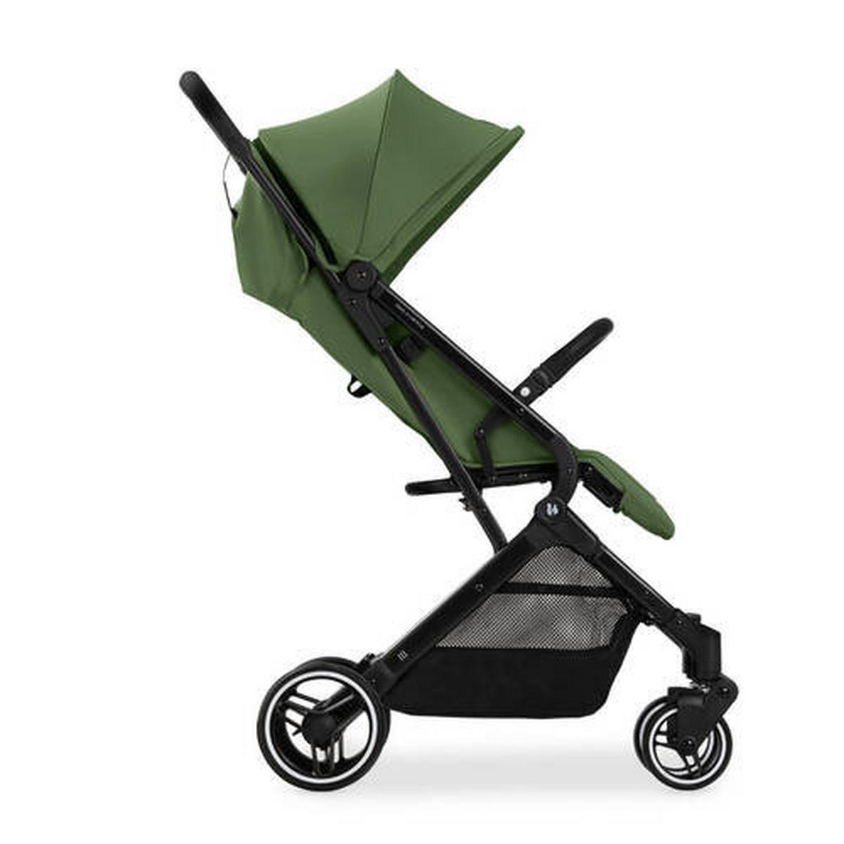 BUGGY TRAVEL N CARE PLUS  - Schwarz/Grün, Basics, Textil/Metall (81/51,5/105cm) - Hauck