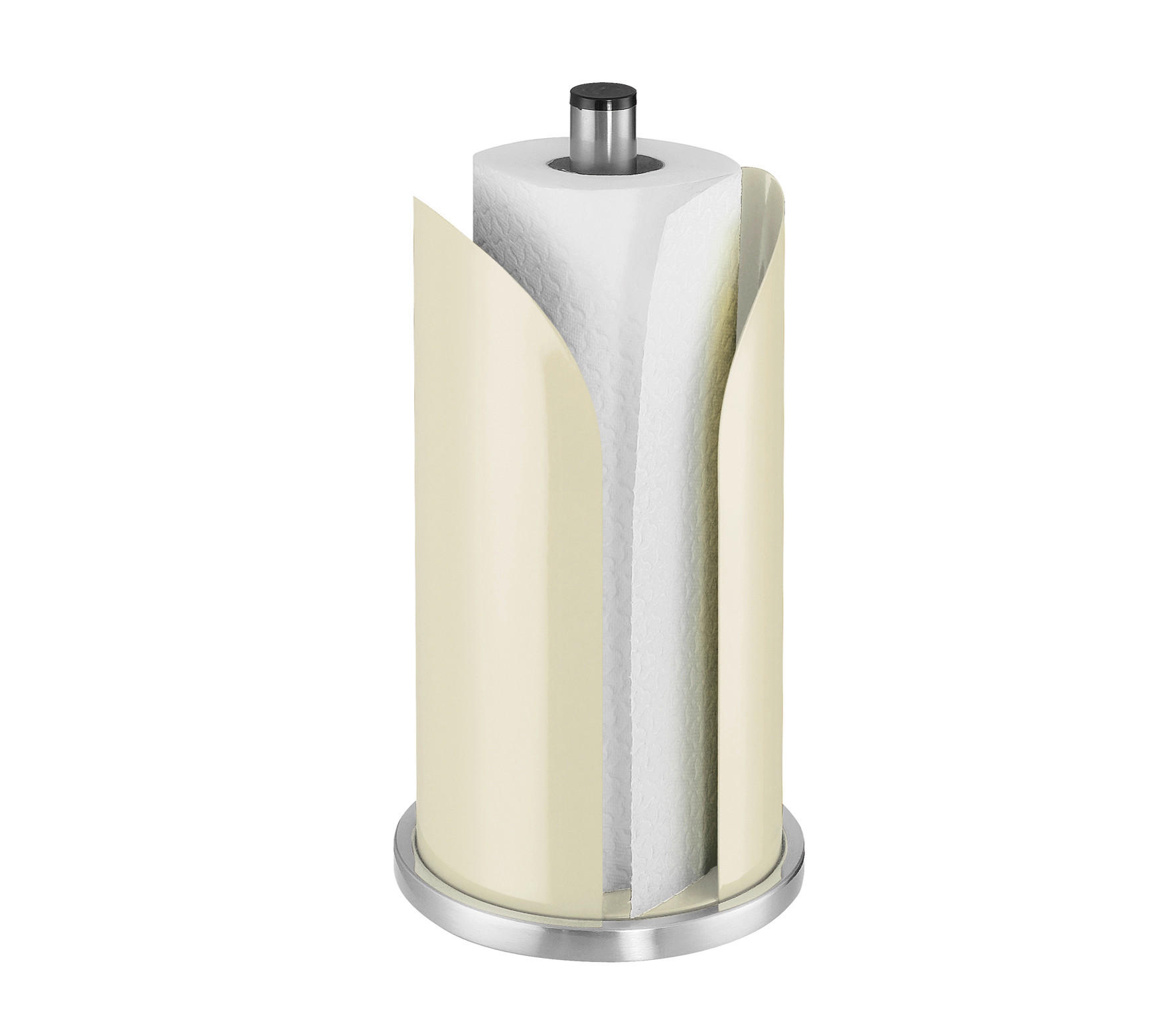 KÜCHENROLLENHALTER - Creme, KONVENTIONELL, Metall (15,5/30cm) - KÜCHENPROFI