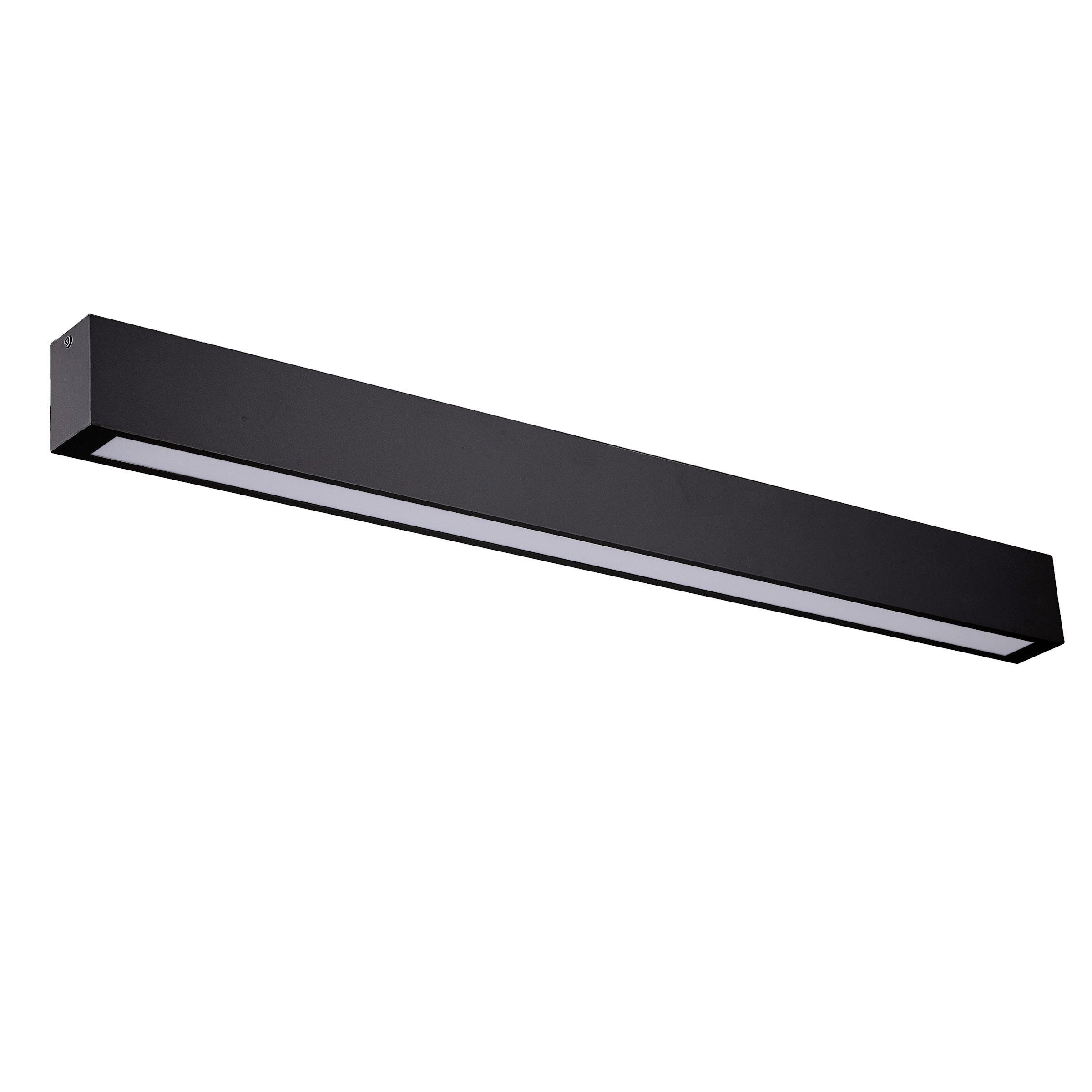 WANDLEUCHTE Ibros 8/63/5.5 cm  - Schwarz, Design, Metall (8/63/5.5cm)