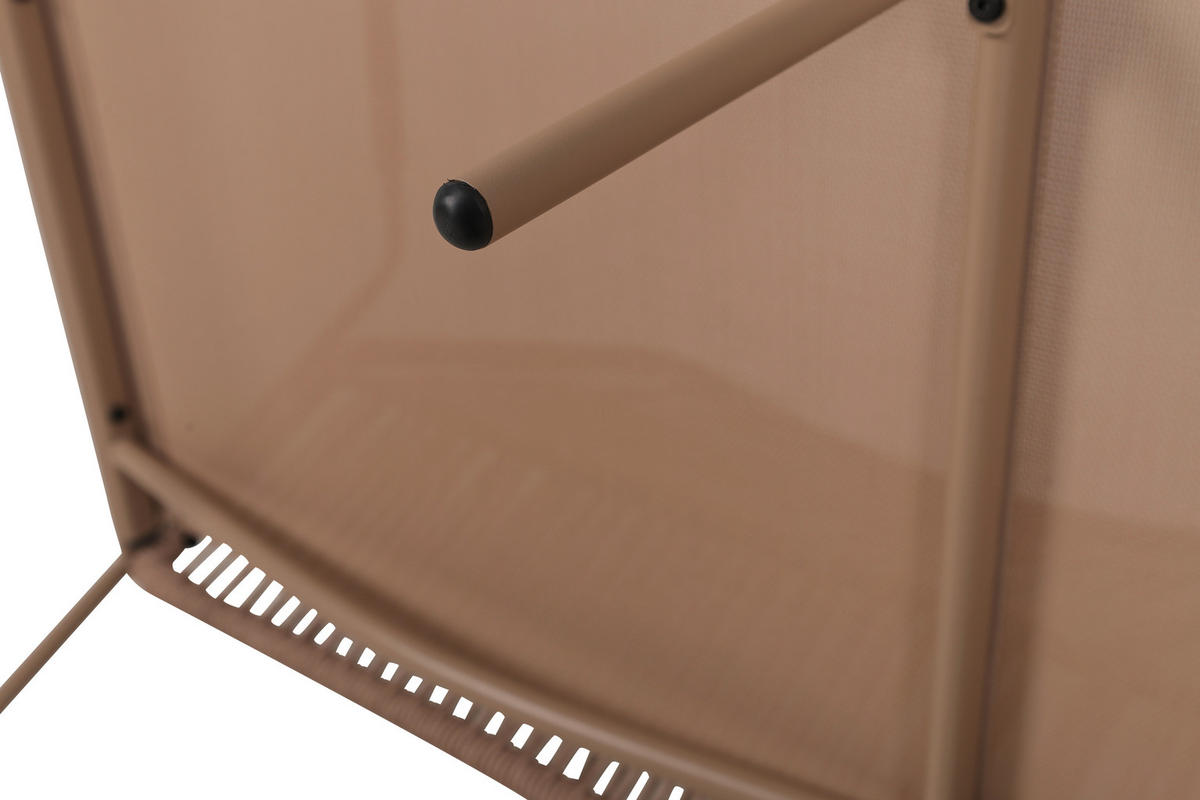 GARTENSET Webstoff Eisen  - Beige/Naturfarben, Design, Textil/Metall - Ambia Garden