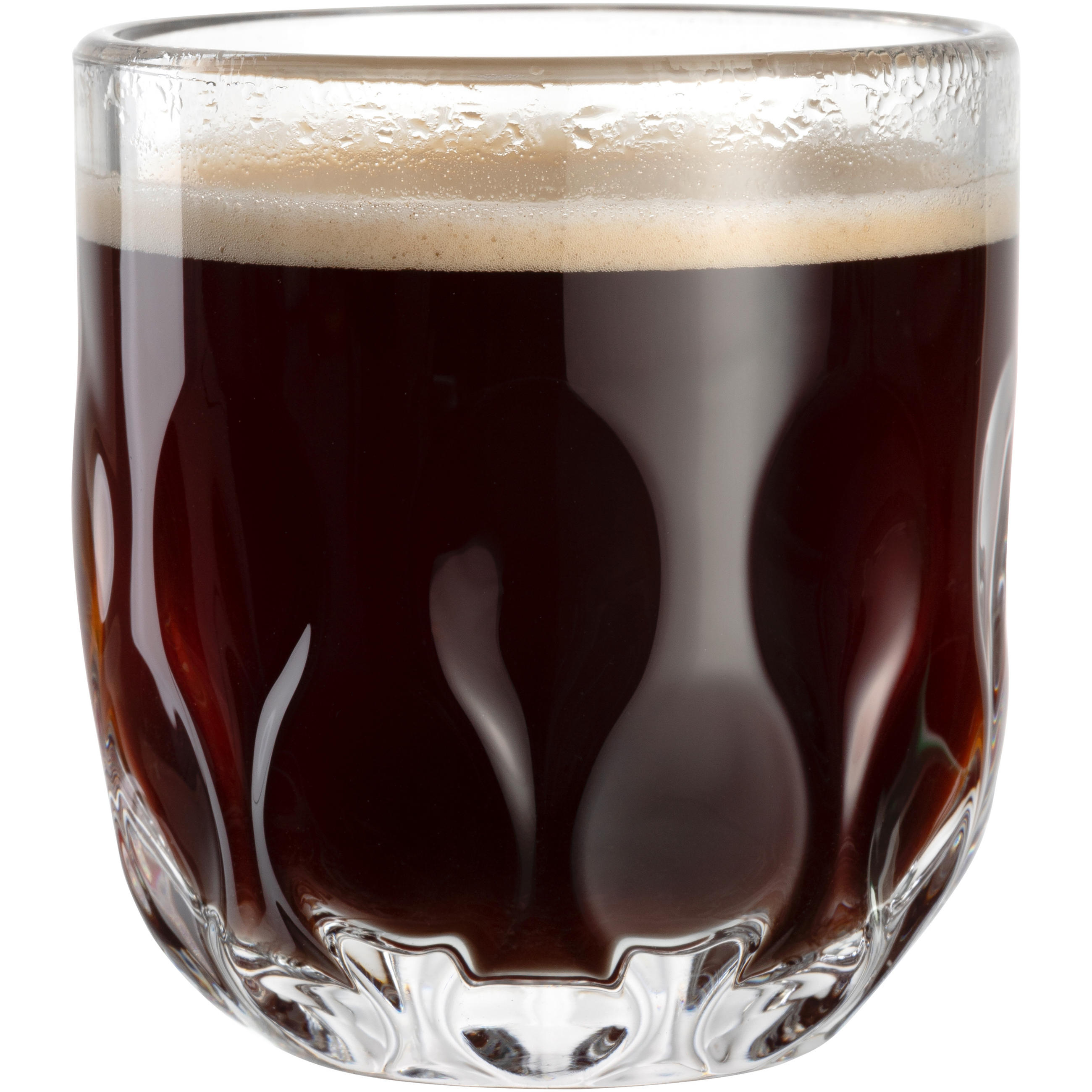KAFFEEGLAS GOCCE 3 220 ml 2-teilig  - Klar, Design, Glas (7,6/8,2/7,6cm) - Leonardo