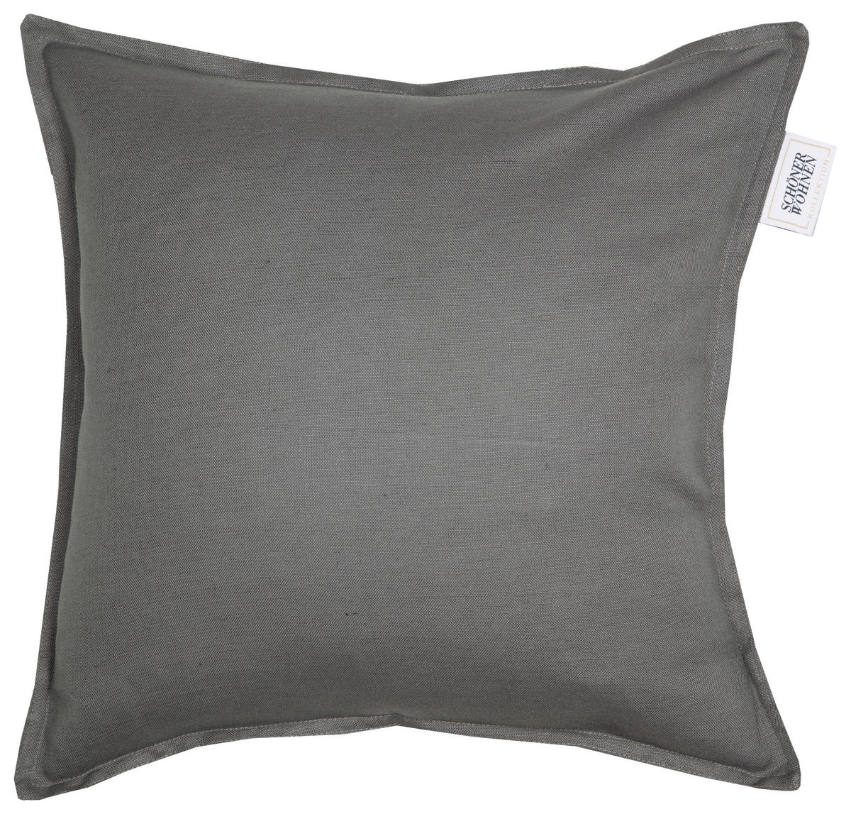 KISSENHÜLLE SW-LINO 38/38 cm  - Anthrazit, Basics, Textil (38/38cm) - Schöner Wohnen