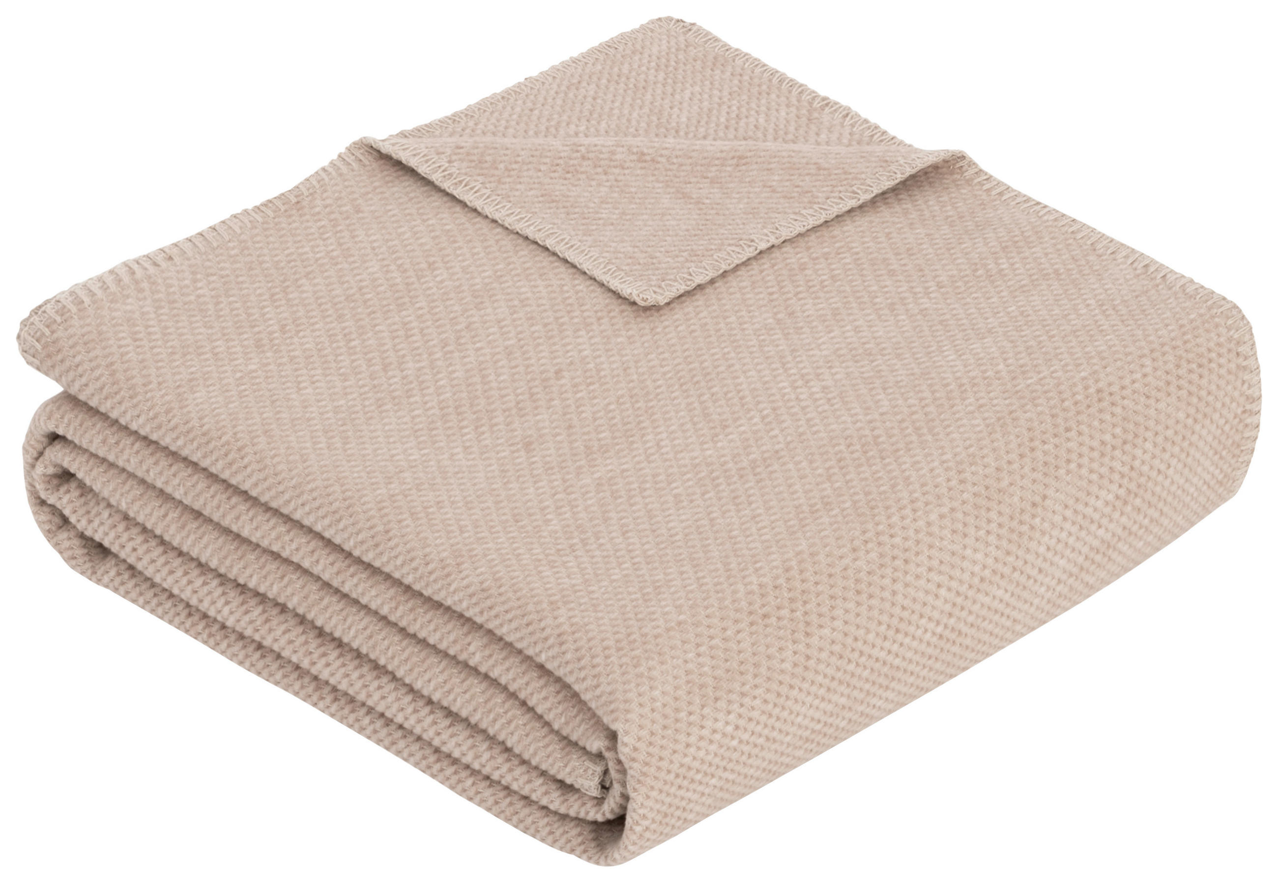 PLÉD 140/200 cm  - bézs, Konventionell, textil (140/200cm) - Bio:Vio