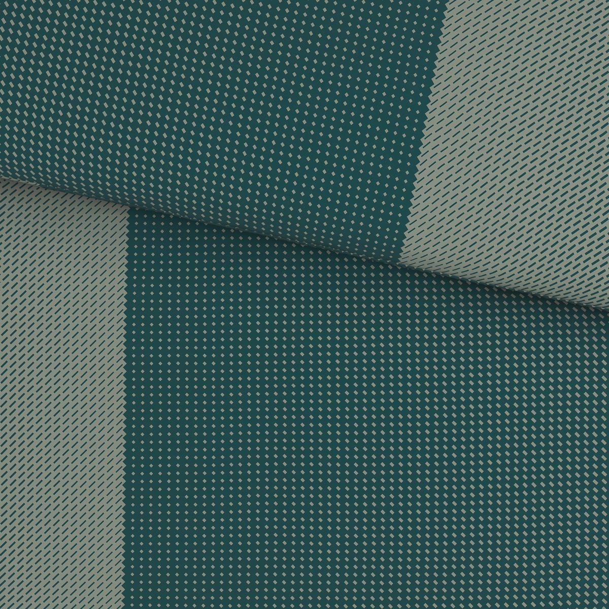BETTWÄSCHE 3-teilig Satin 200/200 cm  - Grün, Design, Textil (200/200cm) - Dieter Knoll