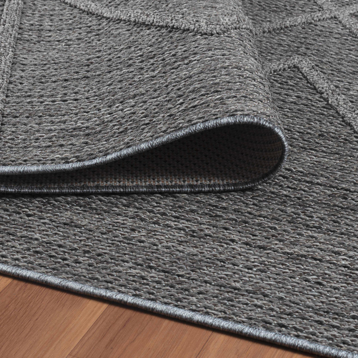UTOMHUSMATTA 200/290 cm Patara  - grå, Design, textil (200/290cm) - Novel