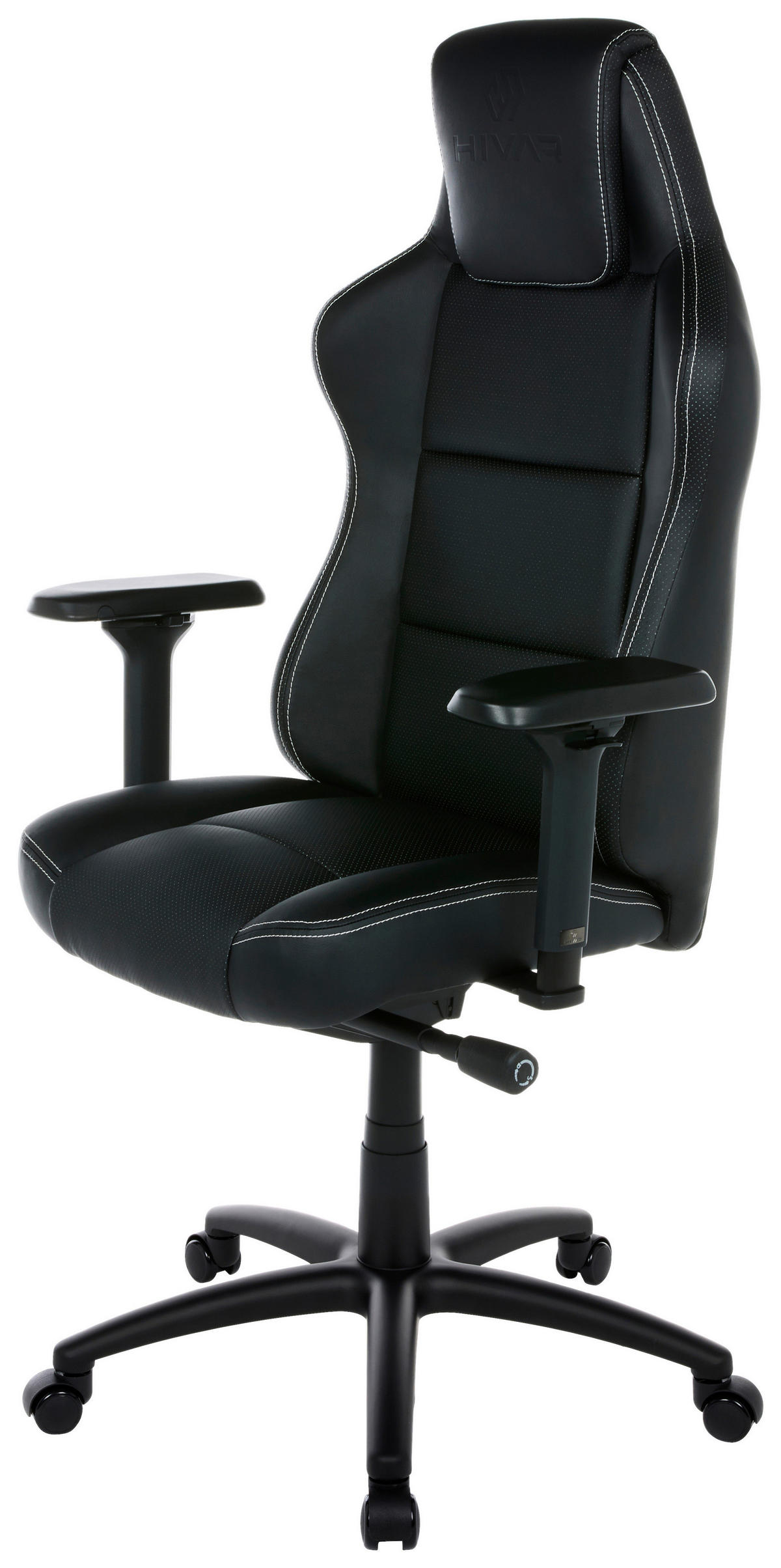 EQLIPSE Night Coal Schwarz, Weiß Metall, Textil   - Schwarz/Weiß, LIFESTYLE, Textil/Metall (79/142/77cm) - HIVAR