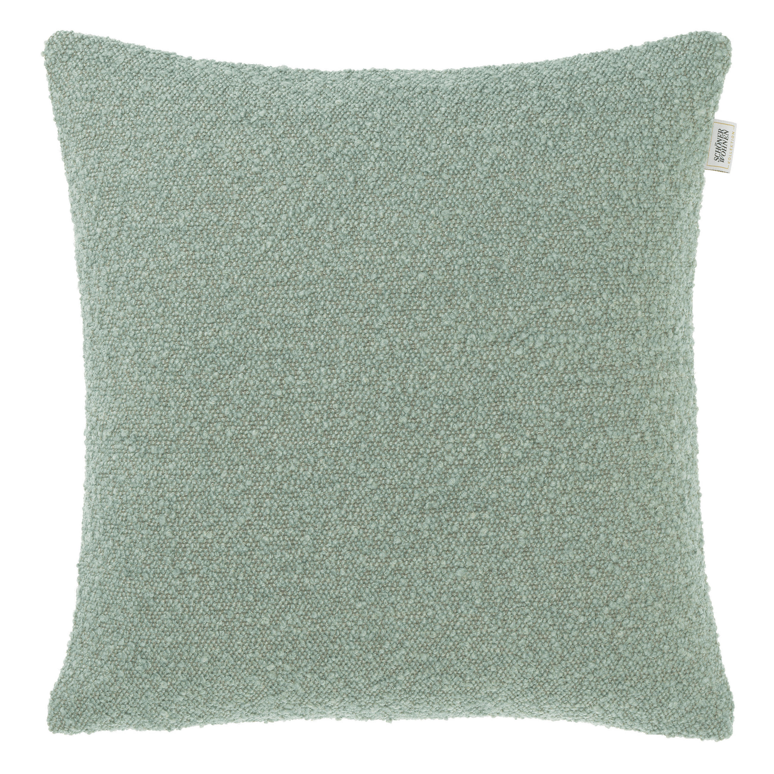 KISSENHÜLLE SW-BAY 43/43 cm  - Salbeigrün, Basics, Textil (43/43cm) - Schöner Wohnen