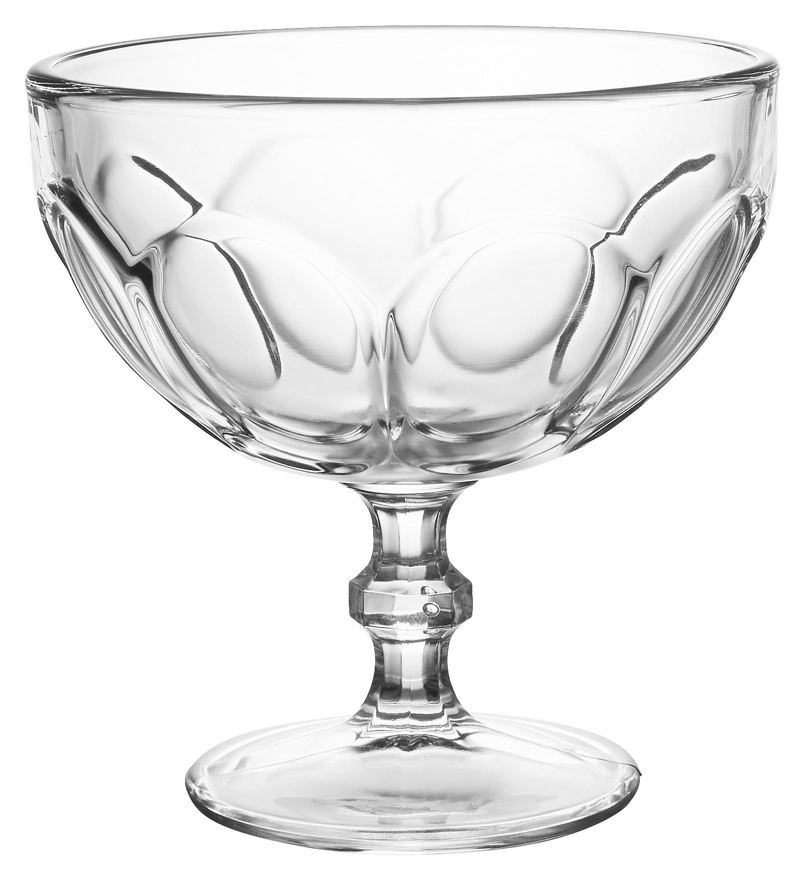 EISSCHALE  - Klar, KONVENTIONELL, Glas (11,3/11,7/11,3cm)