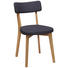 STUHL in Holz, Textil Grau, Eichefarben - Eichefarben/Grau, Design, Holz/Textil (44/82/55cm) - Carryhome STUHL in Holz, Textil Grau, Eichefarben - Eichefarben/Grau, Design, Holz/Textil (44/82/55cm) - Carryhome