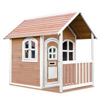 SPIELHAUS ALEX 137/178/191 cm axi  - Weiss/Braun, Basics, Holz (137/178/191cm)