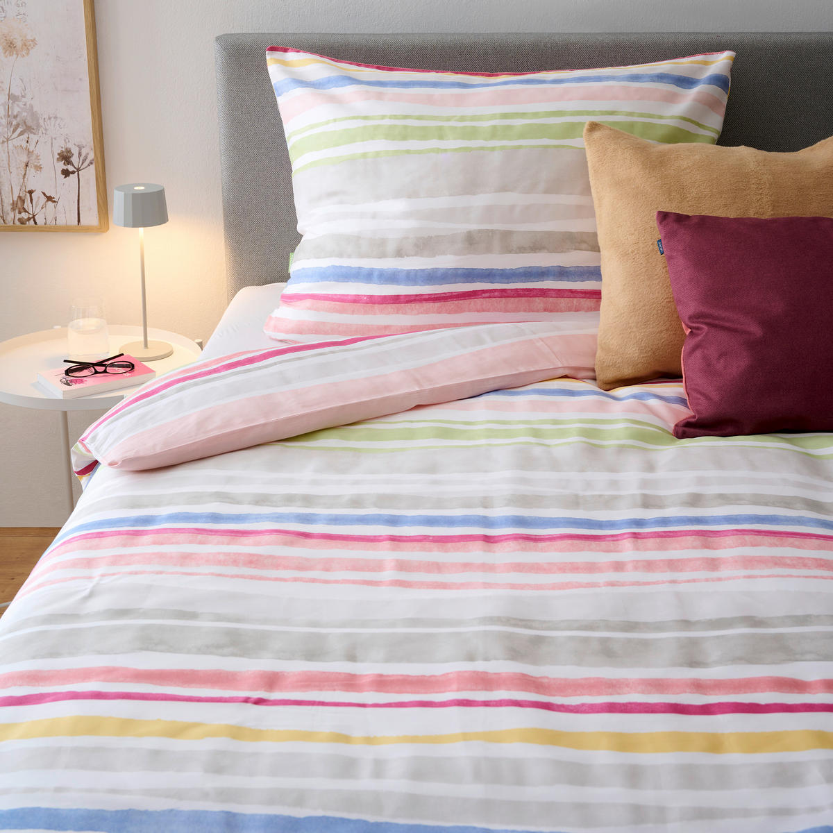 ÁGYNEMŰHUZAT-GARNITÚRA 140/200 cm  - színes, Konventionell, textil (140/200cm) - Esposa