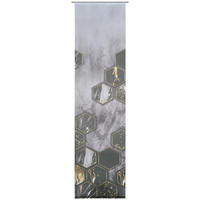 FLÄCHENVORHANG   halbtransparent   60/245 cm  - Anthrazit, Design, Textil (60/245cm) - Novel