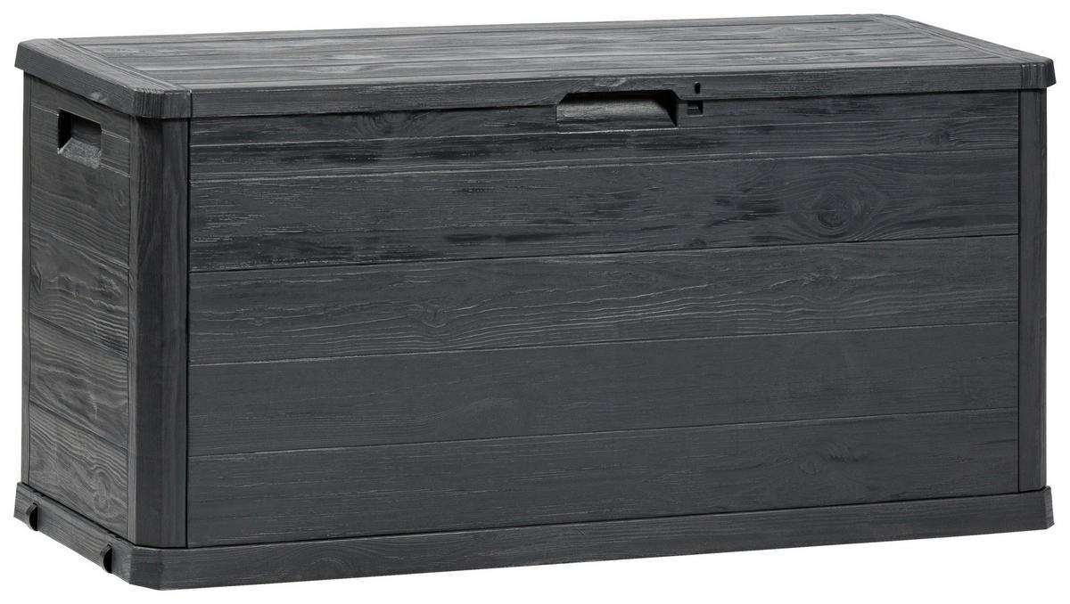 BEDNA NA POLŠTÁŘE   - antracitová, Moderní, plast (117/56/45cm)