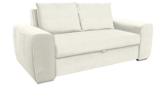 SCHLAFSOFA in Naturfarben  - Chromfarben/Naturfarben, Design, Holz/Textil (199/92/97cm) - Hom`in