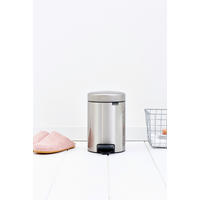 PEDÁLOS SZEMETES 3 l  - ezüst/fekete, Basics, műanyag/fém (3l) - Brabantia
