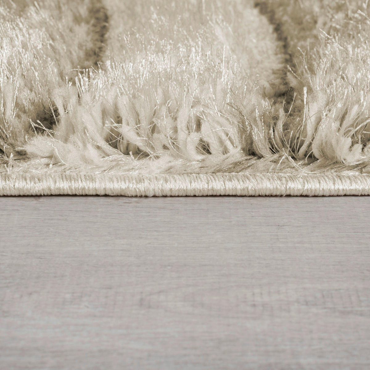 SHAGGY 160/230 cm Velvet Beige  - Beige, Basics, Kunststoff/Textil (160/230cm)