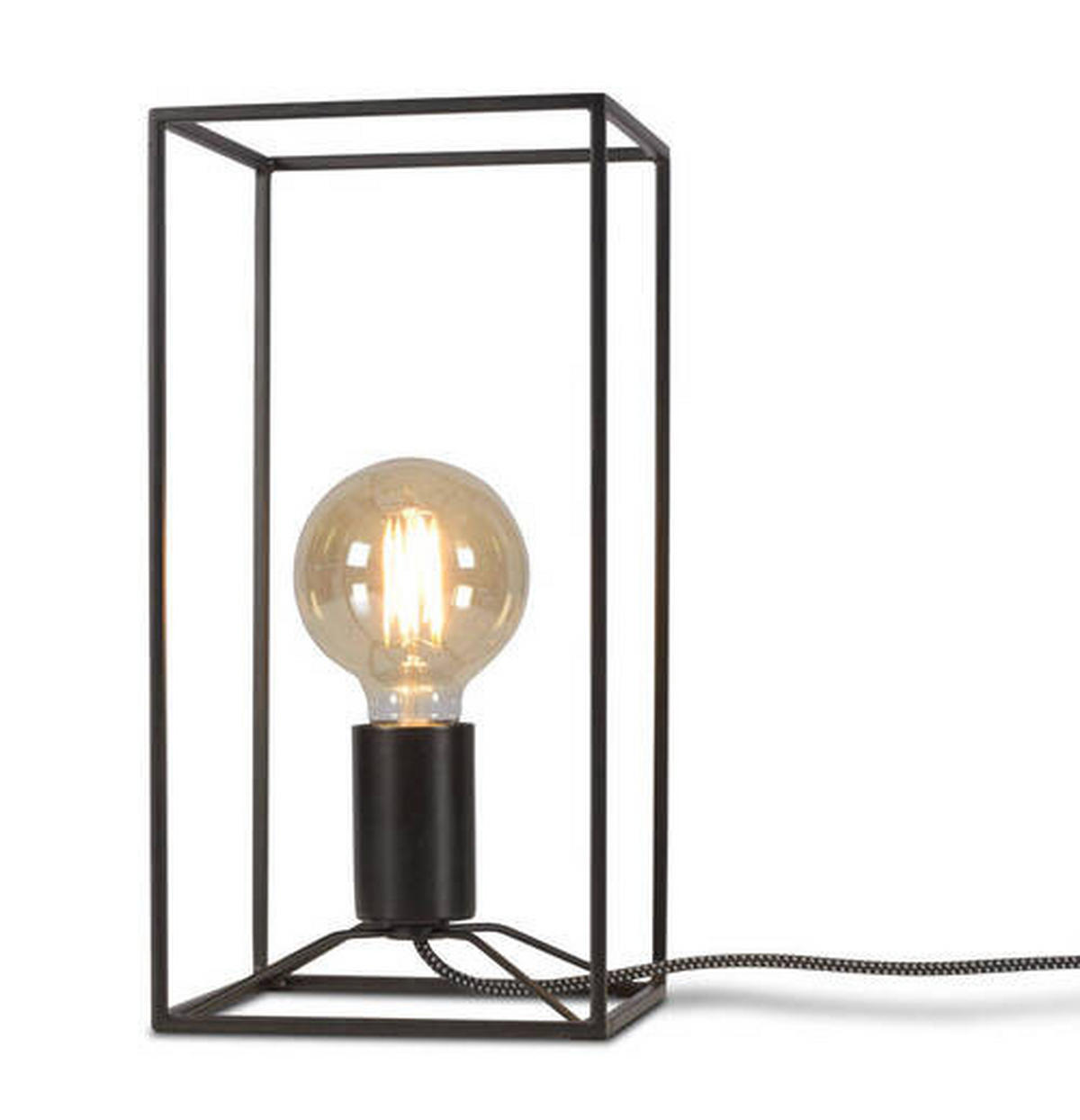 TISCHLEUCHTE Antwerp 15/30/15 cm   - Schwarz, Basics, Metall (15/30/15cm) - It's about Romi