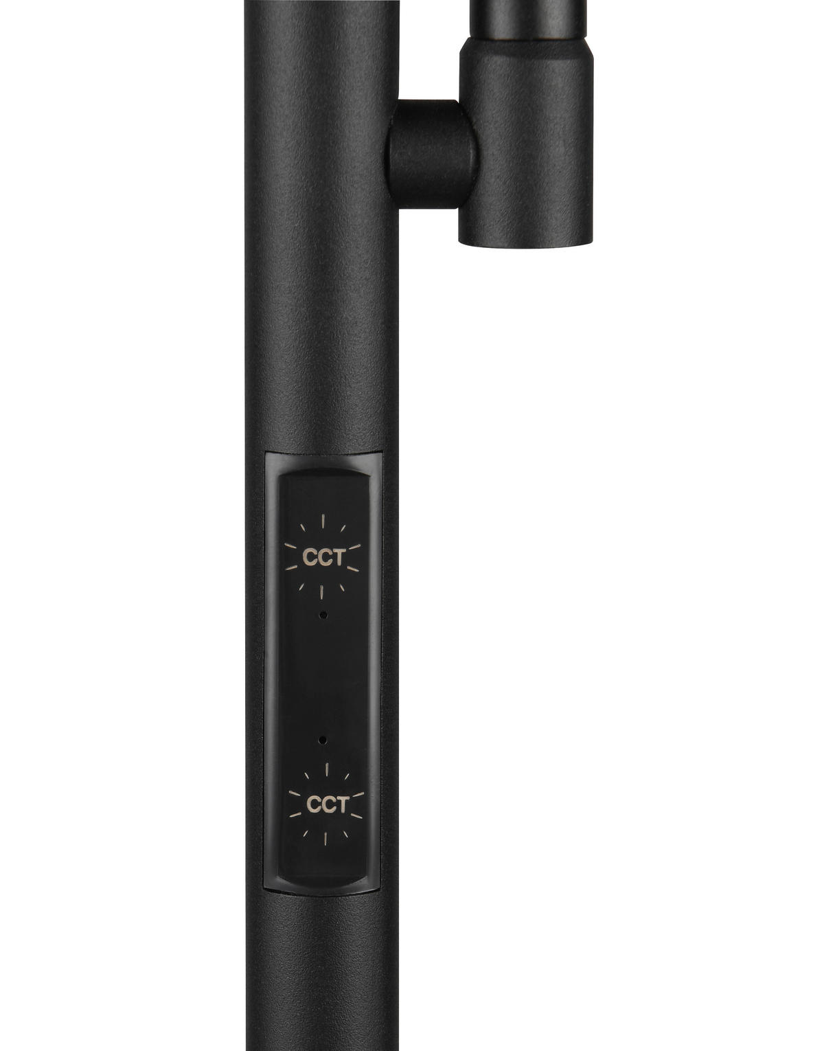 PODNA LED LAMPA - crna, Osnovno, metal (25/178cm)