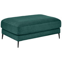 HOCKER in Textil Grün  - Schwarz/Grün, Design, Textil/Metall (120/43/90cm) - Dieter Knoll