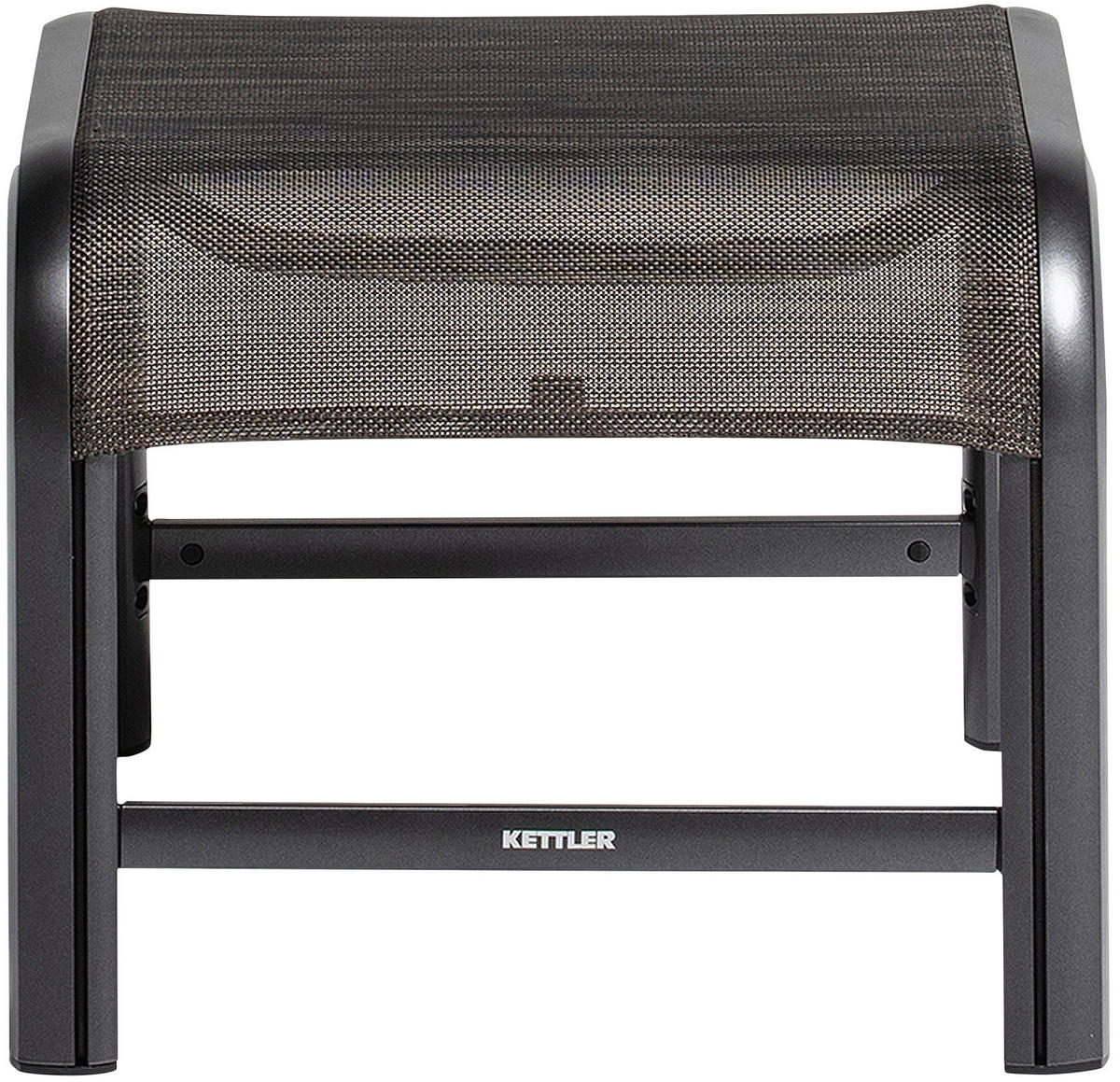 GARTENHOCKER  - Anthrazit/Bronzefarben, Basics, Textil/Metall (49/40/56cm) - Kettler