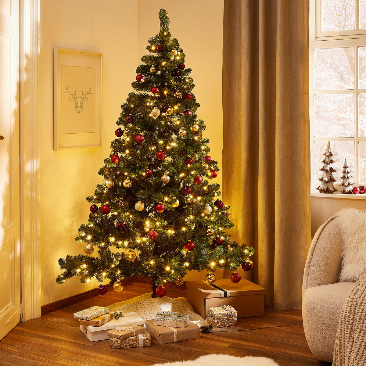 WEIHNACHTSBAUM  - Lifestyle (117,00/117,00/180,00cm)