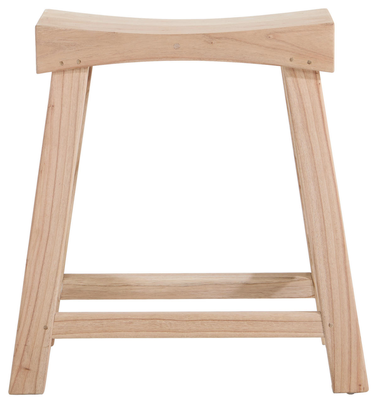 TABURET, dřevo, 55/56/30 cm - přírodní barvy, Design, dřevo (55/56/30cm) - Livetastic