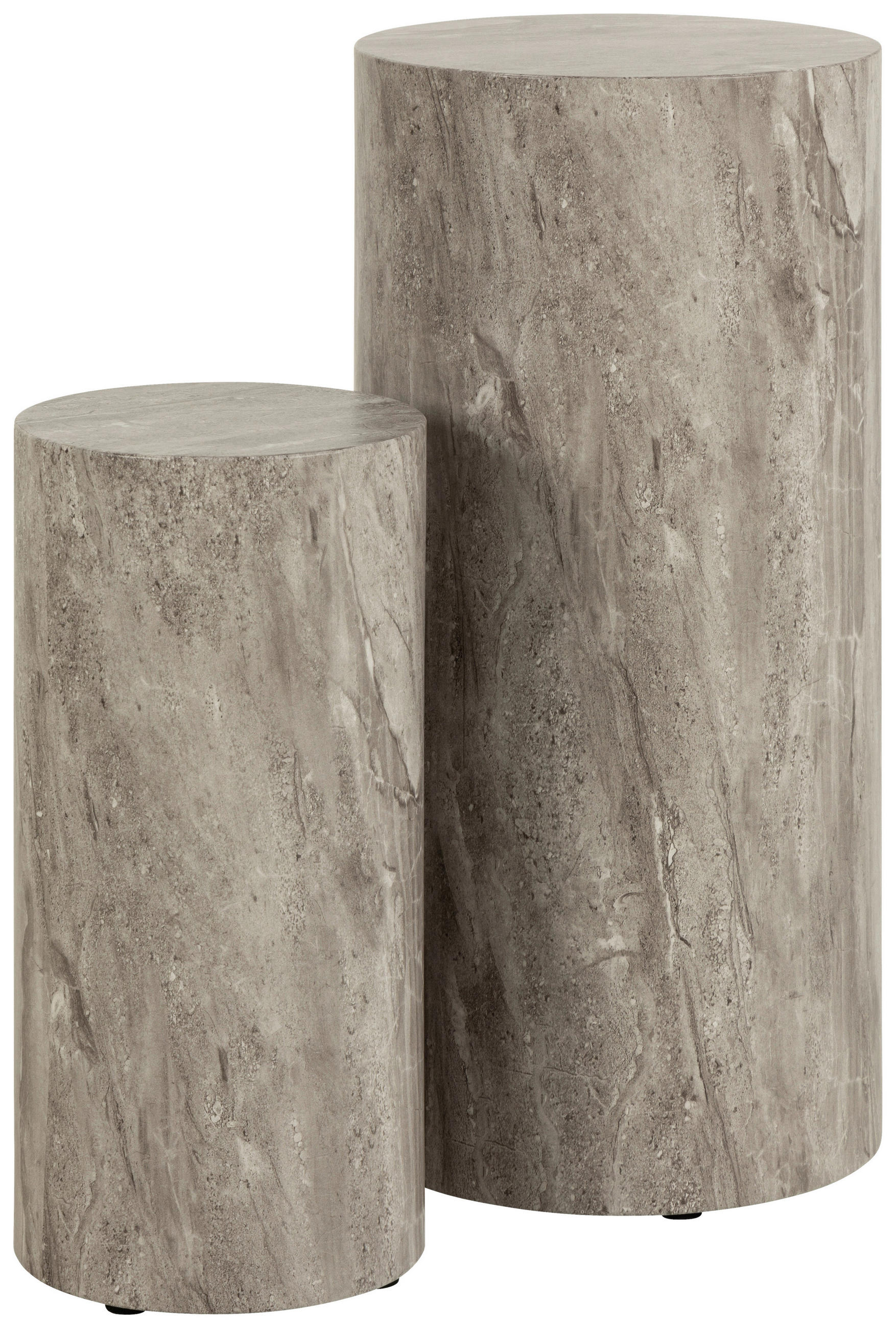 BLUMENTISCHSET Holzwerkstoff - Grau, Design, Holzwerkstoff (25/35/25/35/50/70cm)