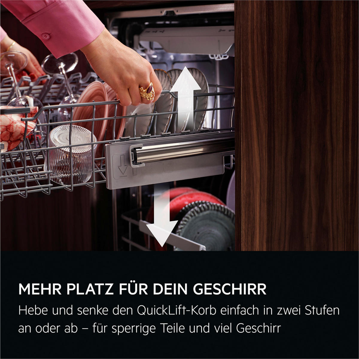 GESCHIRRSPÜLER GX990XT  - Edelstahlfarben, Basics, Metall (59,6/86,5/56cm) - AEG