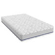 TASCHENFEDERKERNMATRATZE 140/200 cm Höhe ca. 24 cm  - Weiß, Basics, Textil (140/200cm) - Xora
