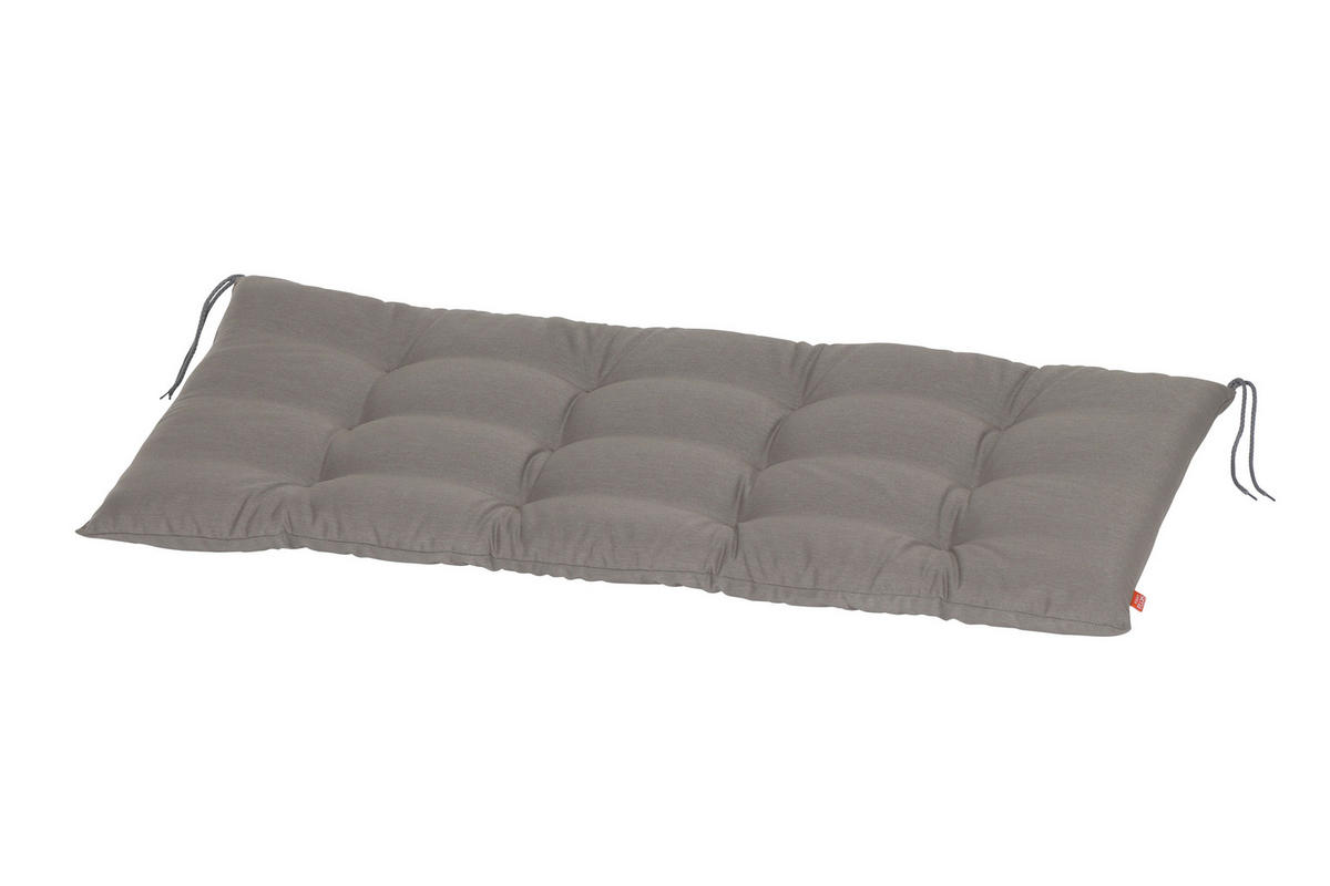 BANKAUFLAGE  Uni  - Taupe, KONVENTIONELL, Textil (48/6/120cm) - Siena Garden