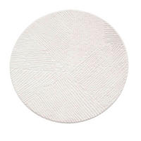 WEBTEPPICH 120 cm Stilo Creme rund  - Creme, Basics, Textil (120cm) - Novel