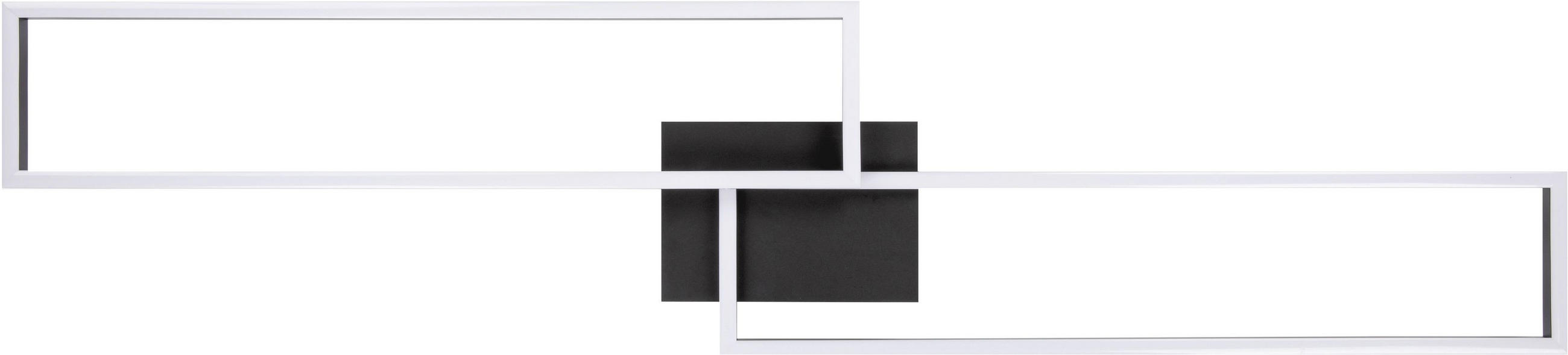 PLAFONIERĂ CU LED - negru, Trend, plastic/metal (110/25/8cm) - Novel