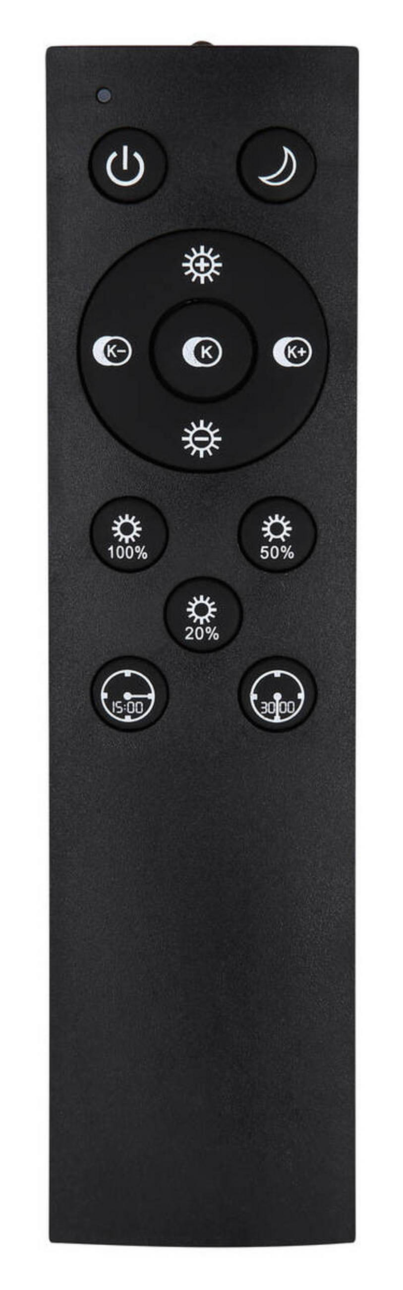 STROPNA LED-SVETILKA   //2700-6000 K/230 V/ - črna/opal, Design (90/40/8cm) - Globo