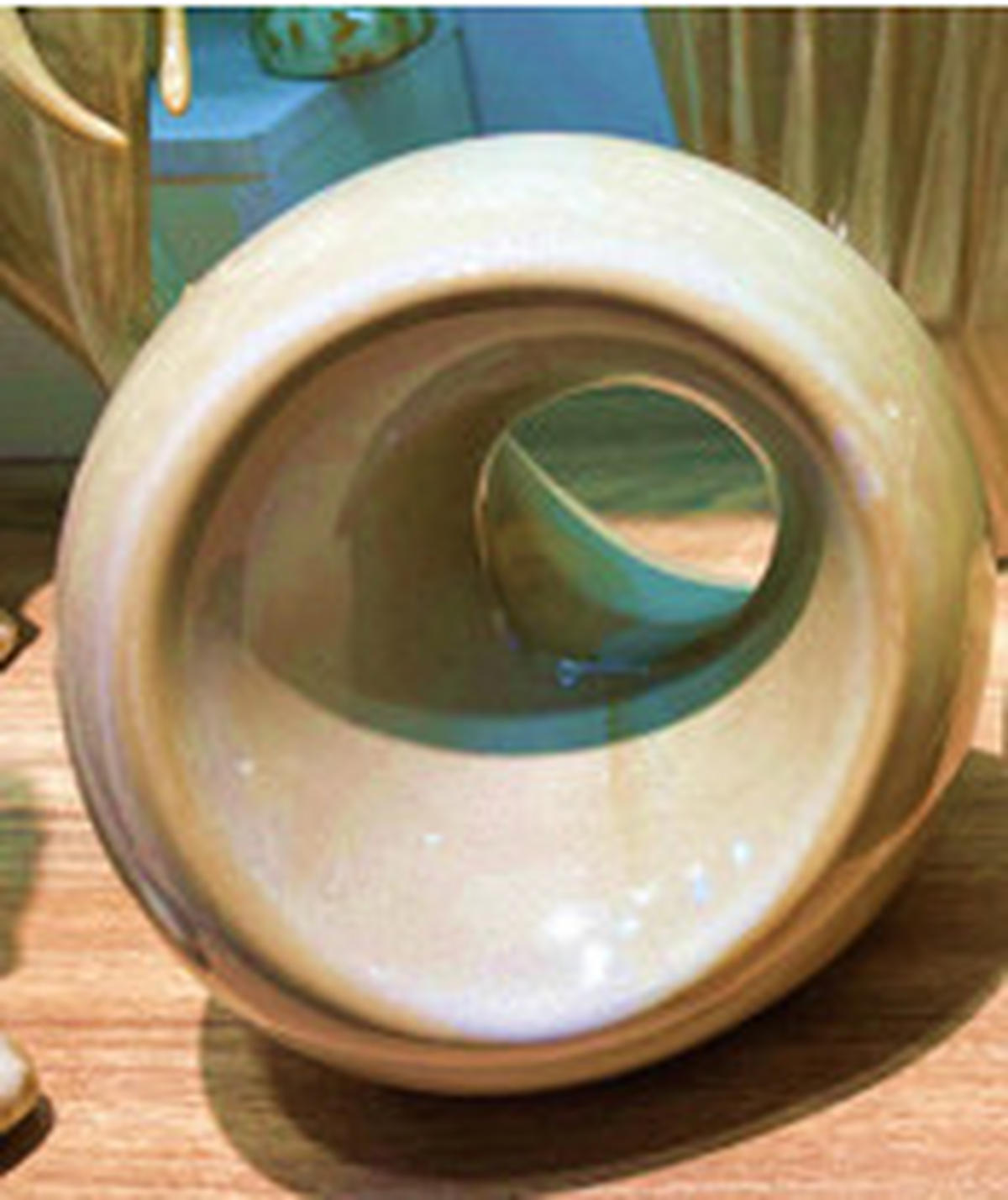 SZOBOR - bézs/natúr, Basics, kerámia (15/14/14cm)