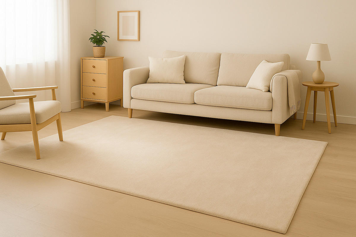 HOCHFLORTEPPICH 120/170 cm Creme  - Creme, Basics, Textil (120/170cm) - Kayoom