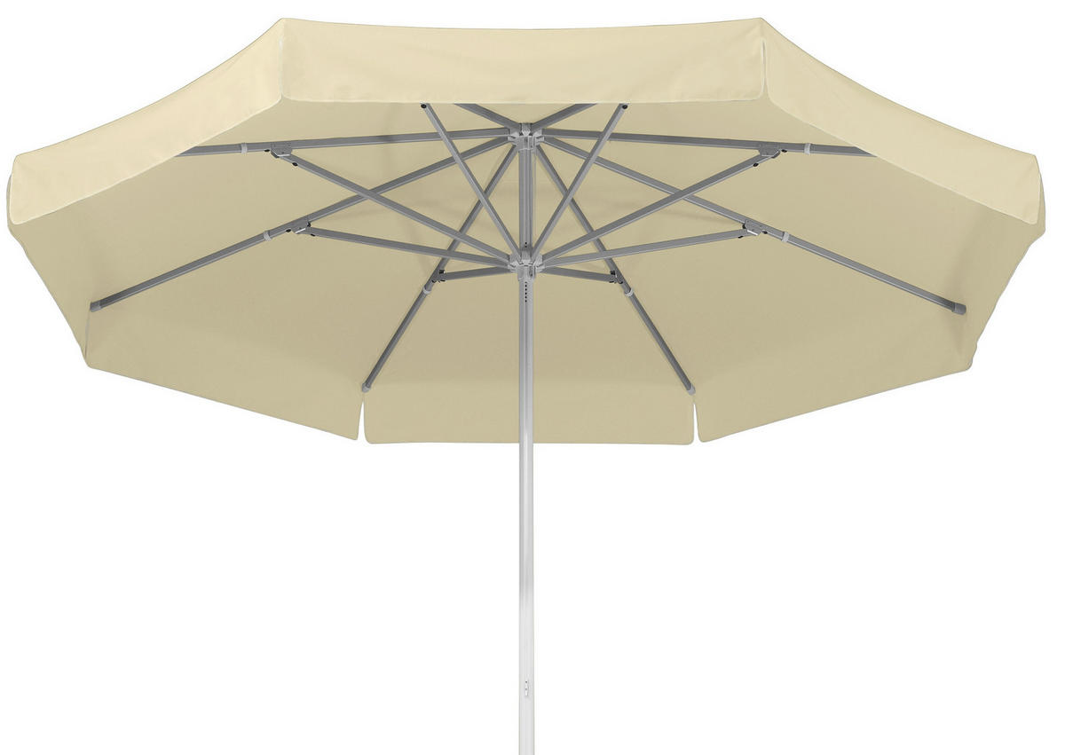 SLUNEČNÍK  - barvy stříbra/přírodní barvy, Basics, kov/textil (300/275/300cm) - Schneider