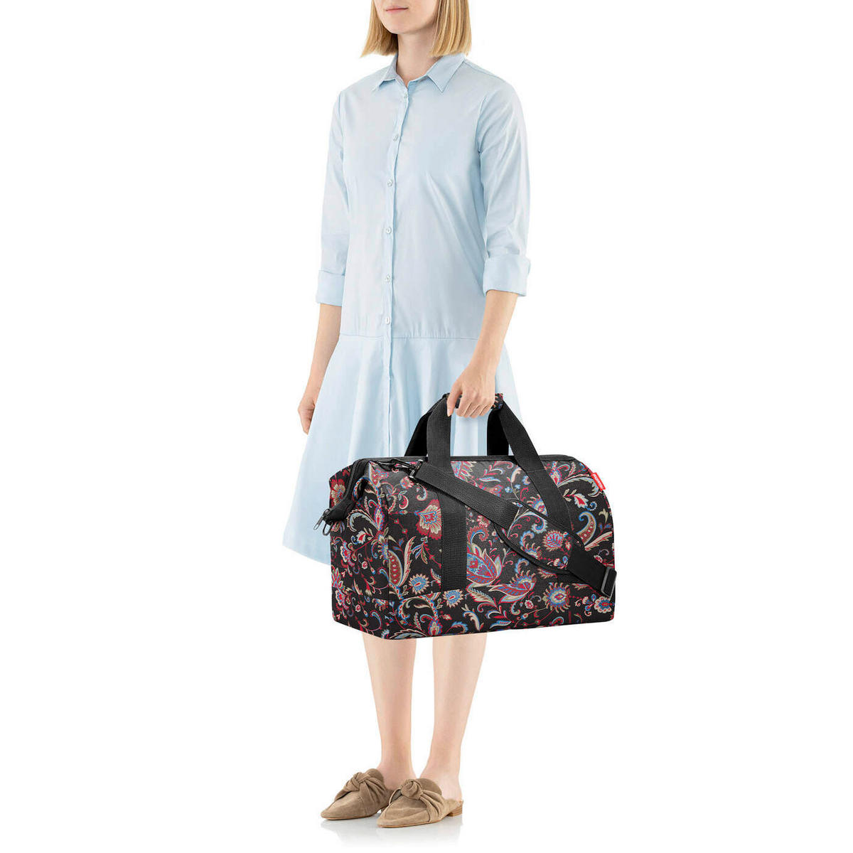 CESTOVNÍ TAŠKA 30 l - černá, Basics, textil (48/39,5/29cm) - Reisenthel