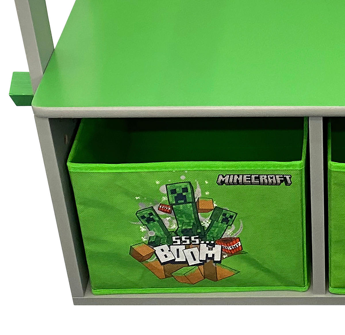 KINDERSITZBANK - Multicolor, MODERN, Holzwerkstoff/Textil (65,4/60/35cm) - Minecraft