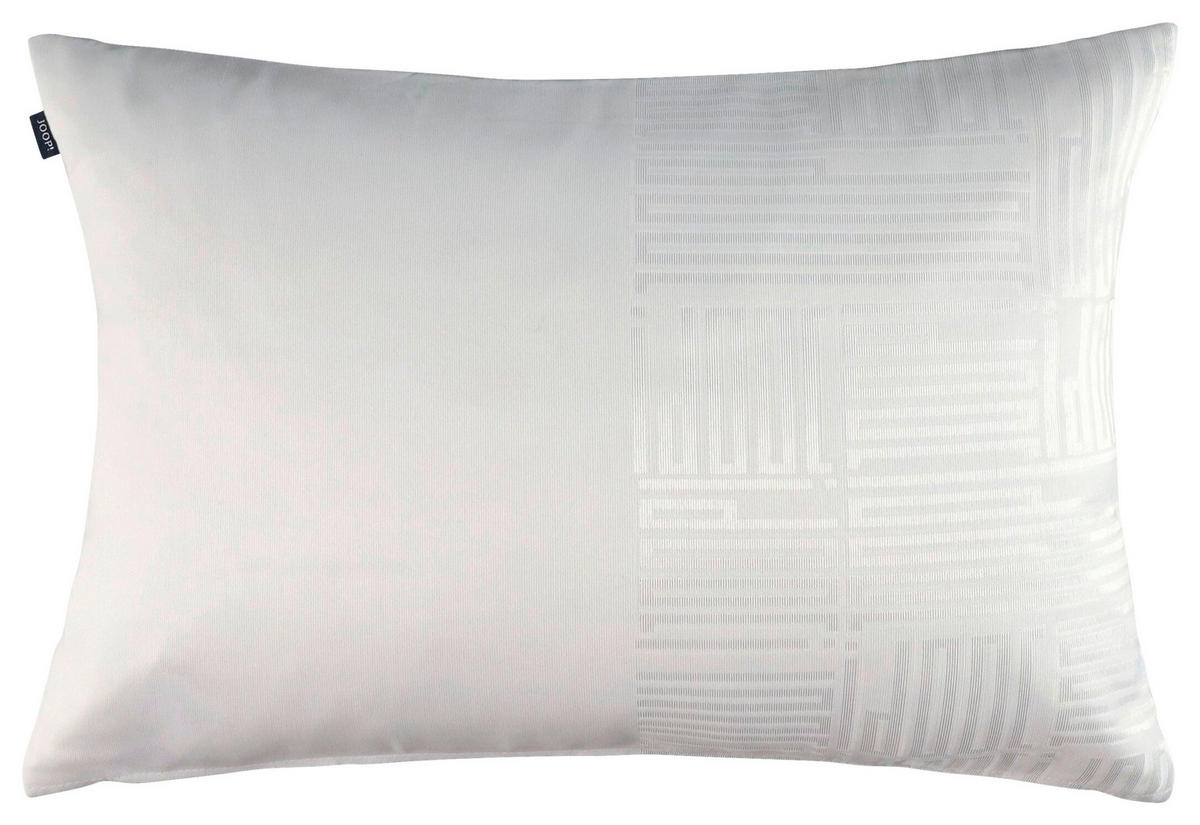 KISSENHÜLLE J!Fine Bars 40/60 cm  - Creme/Weiß, Basics, Textil (40/60cm) - Joop!