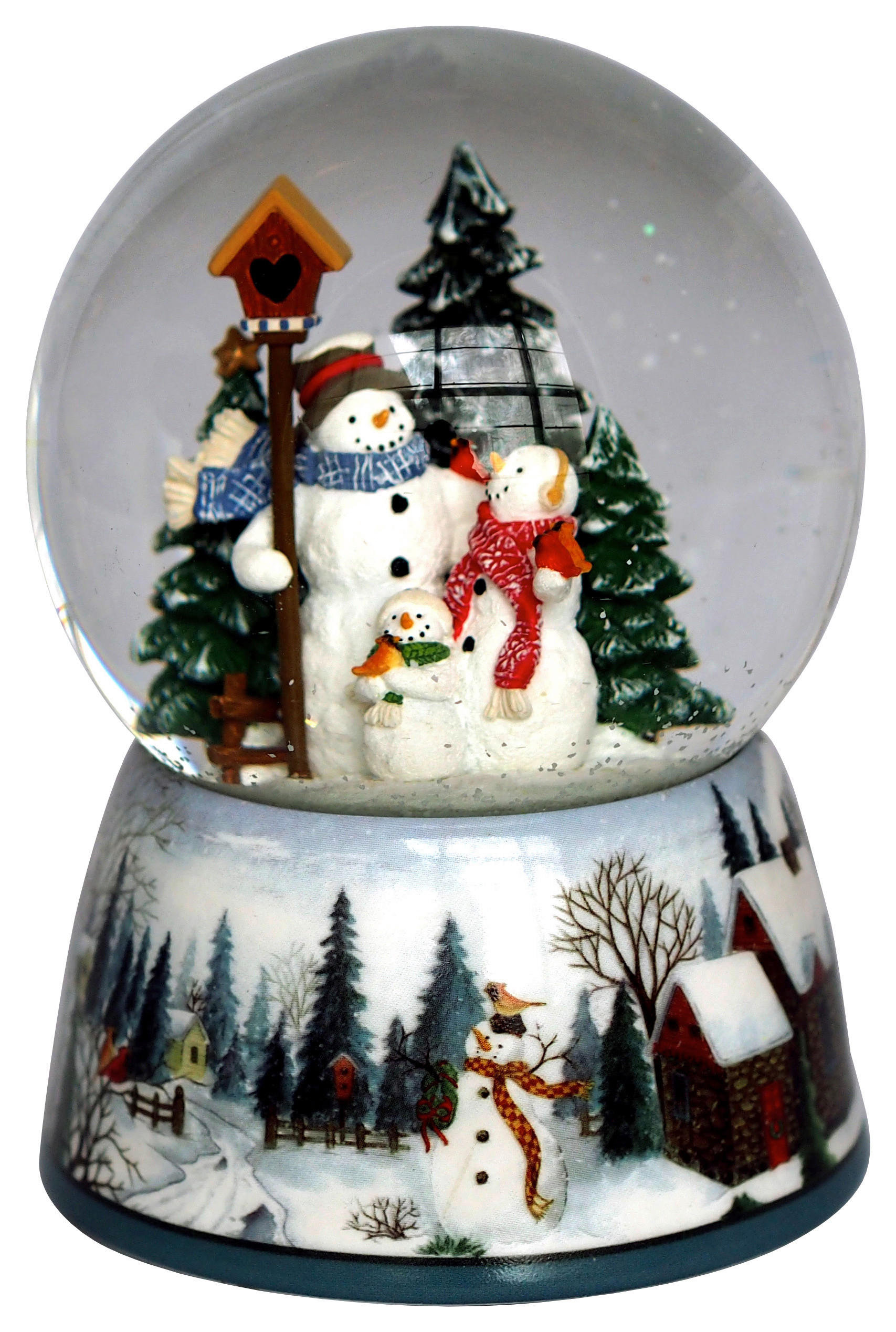 SCHNEEKUGEL - Multicolor, LIFESTYLE, Glas/Keramik (10/10/14,5cm)