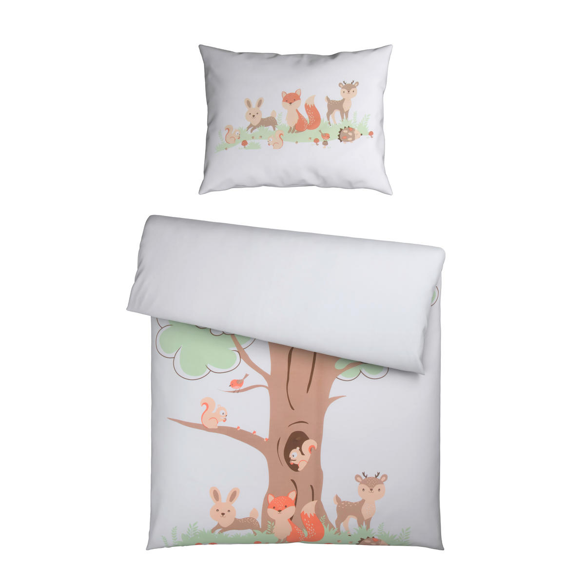 BABYBETTWÄSCHE Webstoff 100/135 cm  - Multicolor, Basics, Textil (100/135cm) - Patinio