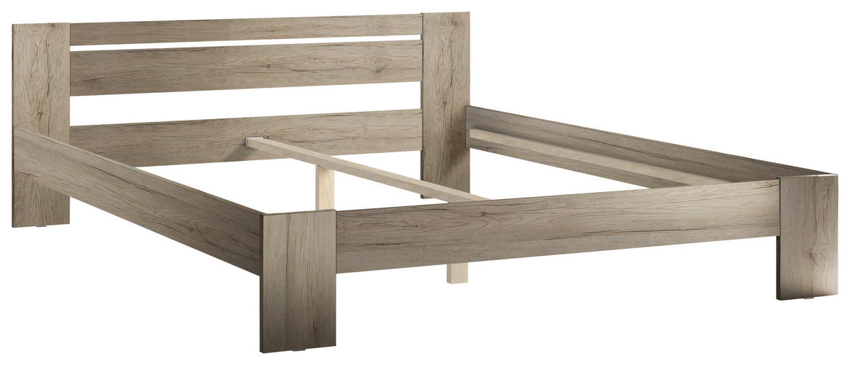 BETT 180/200 cm  in Eiche San Remo  - Eiche San Remo, KONVENTIONELL (180/200cm) - Boxxx