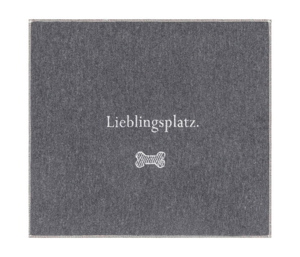 HAUSTIERMATTE - Anthrazit, Basics, Textil (70/80cm) - David Fussenegger