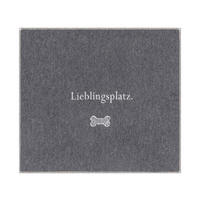 HAUSTIERMATTE - Anthrazit, Basics, Textil (70/80cm) - David Fussenegger