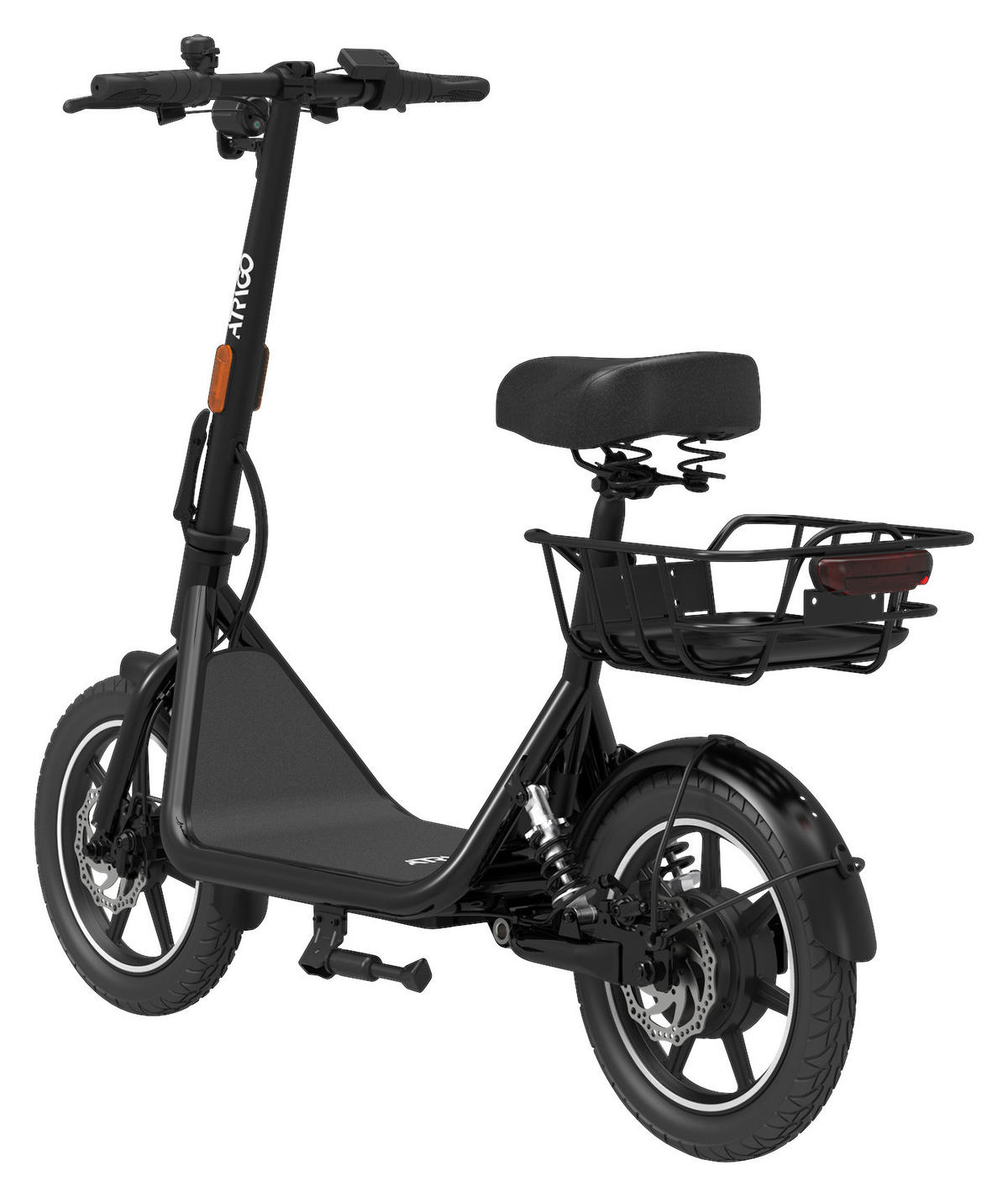 ELEKTROSCOOTER EKS 99 SCHWARZ  - Schwarz, KONVENTIONELL, Kunststoff/Metall (136,5/47/101,3cm) - Atrigo