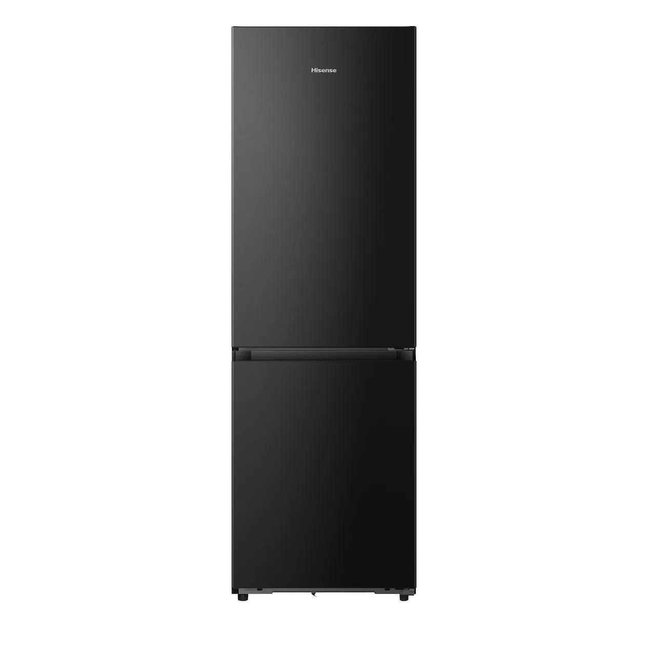 Hisense Kühl-Gefrier-Kombination Schwarz 59.5x185.6x60 cm