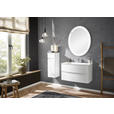 BADEZIMMERSPIEGEL 80/100/3 cm  - Silberfarben, Design, Glas (80/100/3cm) - Novel